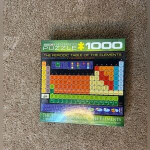 Eurographics Periodic Table Puzzle 1000 Pieces